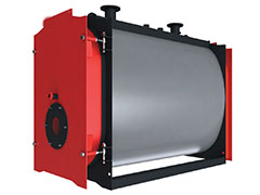 Водогрейные жаротрубно-дымогарные котлы вертикальные 